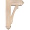 Ekena Millwork Imperial Arts and Crafts Smooth Bracket w/ Offset Brace, Douglas Fir, 7 1/2"W x 20"D x 32"H BKT0806X20X32IMP03SDF - alternate 4